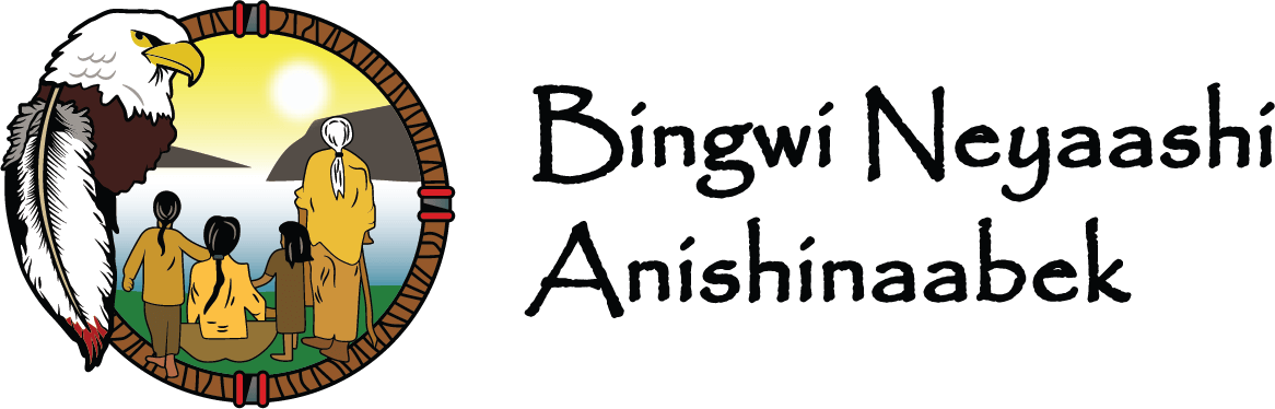 Bingwi Neyaashi Anishinaabek Logo. "Bingwi Neyaashi Anishinaabek"
